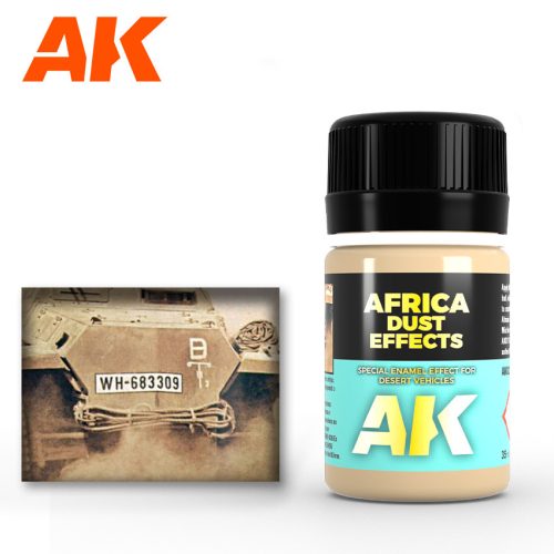 AK Interactive AK022 AFRICA DUST EFFECTS - Afrikai por effekt