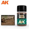 AK Interactive AK023 DARK MUD EFFECTS - Sötét sár effekt