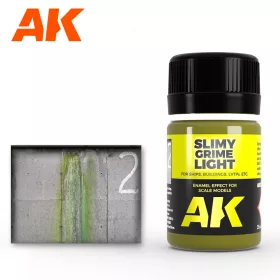   AK Interactive AK027 SLIMY GRIME LIGHT - Algás felület, világos