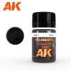 AK Interactive AK039 BLACK - Pigmentpor, fekete