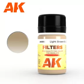   AK Interactive AK065 FILTER FOR AFRIKA KORPS VEHICLES - filter DAK járművekhez