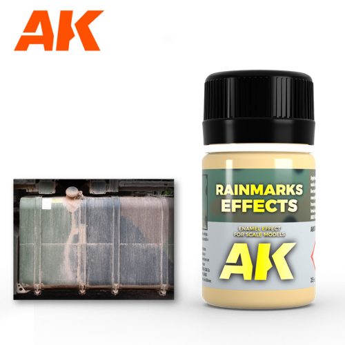 AK Interactive AK074 RAINMARKS EFFECTS - eső csíkok