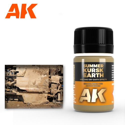 AK Interactive AK080 SUMMER KURSK EARTH EFFECTS - föld effekt