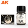 AK Interactive AK084 ENGINE OIL - Friss Motorolaj effekt, 35 ml