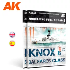   AK Interactive AK098 MODELLING FULL AHEAD 1 (English) - kiadvány makettezéshez