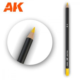   AK Interactive AK10032 Watercolor Pencil Yellow - Sárga Weathering ceruza