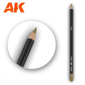   AK Interactive AK10034 Watercolor Pencil Gold - Arany Weathering ceruza