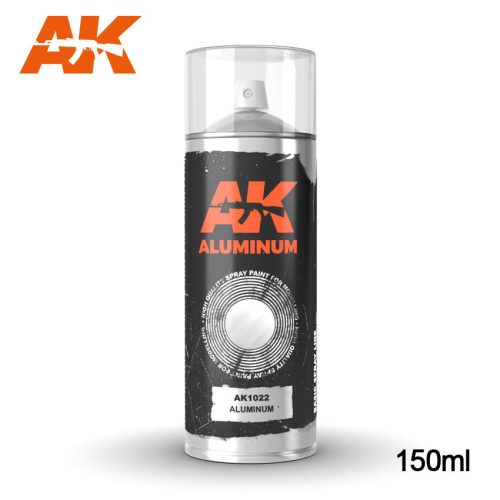 AK Interactive AK1022 Aluminium - alapozó sprayfesték makettezéshez 150 ml