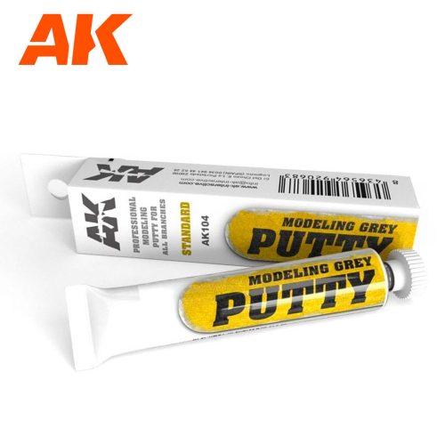 AK Interactive AK104 MODELING GREY PUTTY 20 ml - Tömítőpaszta