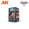 AK Interactive AK1065 Wargame Color Set - Visceral Malformations