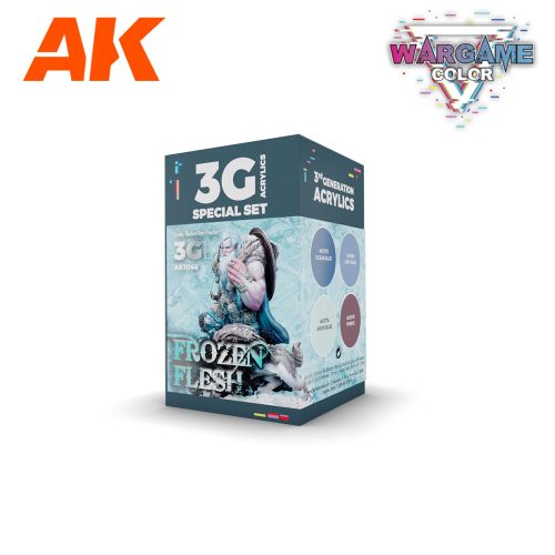 AK Interactive AK1066 Wargame Color Set - Frozen Flesh