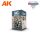 AK Interactive AK1069 Wargame Color Set - Bones and Skeletons