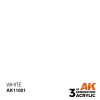 AK Interactive AK11001 White 17 ml akril makett festék