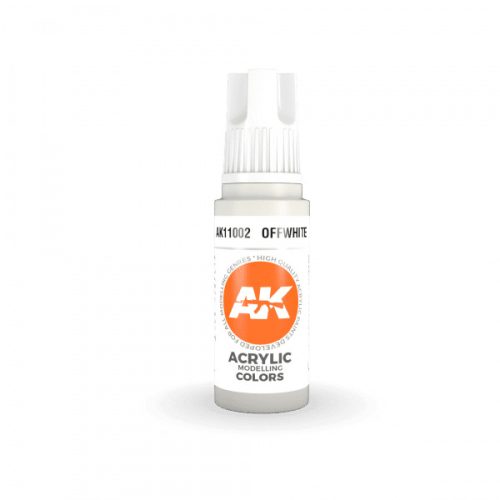 AK Interactive AK11002 Offwhite 17 ml akril makett festék