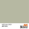 AK Interactive AK11010 Medium Grey 17 ml akril makett festék