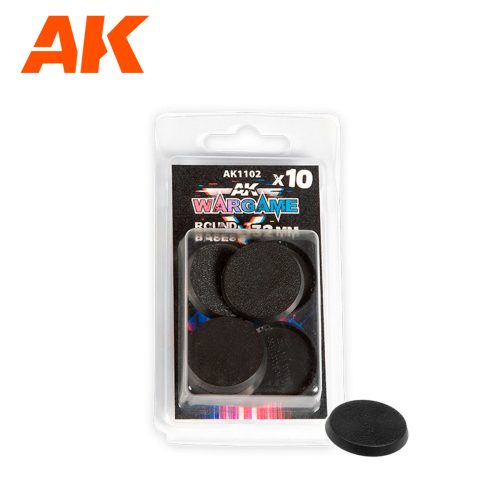 AK Interactive AK1102 Plastic Wargame Bases - ROUND BASE 32mm