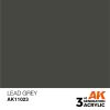 AK Interactive AK11023 Lead Grey 17 ml akril makett festék