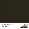 AK Interactive AK11027 Rubber Black 17 ml akril makett festék