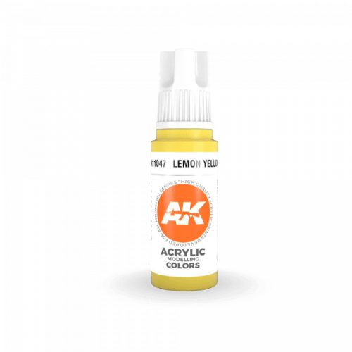 AK Interactive AK11047 Lemon Yellow 17 ml akril makett festék