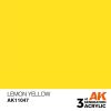 AK Interactive AK11047 Lemon Yellow 17 ml akril makett festék