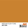 AK Interactive AK11054 Medium Flesh Tone 17 ml akril makett festék