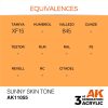 AK Interactive AK11055 Sunny Skin Tone 17 ml akril makett festék