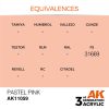 AK Interactive AK11059 Pastel Pink 17 ml akril makett festék