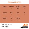 AK Interactive AK11063 Brown Rose 17 ml akril makett festék