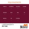 AK Interactive AK11066 Laser Magenta 17 ml akril makett festék