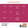 AK Interactive AK11067 Magenta 17 ml akril makett festék