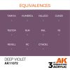 AK Interactive AK11072 Deep Violet 17 ml akril makett festék