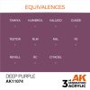 AK Interactive AK11074 Deep Purple 17 ml akril makett festék