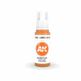   AK Interactive AK11082 Luminous Orange 17 ml akril makett festék
