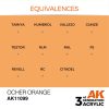 AK Interactive AK11099 Ocher Orange 17 ml akril makett festék