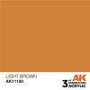 AK Interactive AK11100 Light Brown 17 ml akril makett festék