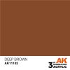 AK Interactive AK11102 Deep Brown 17 ml akril makett festék