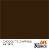 AK Interactive AK11113 Chocolate (Chipping) 17 ml akril makett festék