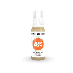   AK Interactive AK11115 Light Earth 17 ml akril makett festék
