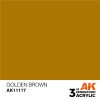 AK Interactive AK11117 Golden Brown 17 ml akril makett festék