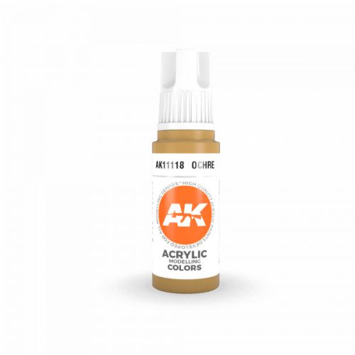 AK Interactive AK11118 Ocher 17 ml akril makett festék