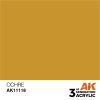 AK Interactive AK11118 Ocher 17 ml akril makett festék