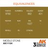 AK Interactive AK11124 Middle Stone, 17 ml akril makett festék