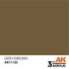 AK Interactive AK11125 Grey-Brown, 17 ml akril makett festék