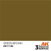 AK Interactive AK11126 Green-Brown, 17 ml akril makett festék