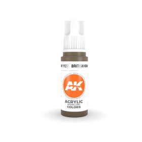   AK Interactive AK11127 British Khaki, 17 ml akril makett festék