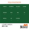 AK Interactive AK11145 Lizard Green, 17 ml akril makett festék