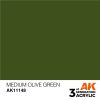 AK Interactive AK11148 Medium Olive Green, 17 ml akril makettfesték
