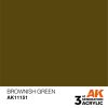 AK Interactive AK11151 Brownish Green, 17 ml akril makett festék