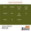 AK Interactive AK11152 Alga Green, 17 ml akril makett festék