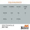 AK Interactive AK11162 Spectrum Blue, 17 ml akril makett festék